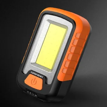 ZK40 USB Įkrovimo COB Darbą Šviesos Portable LED Žibintuvėlis, Kempingas Fising Šviesos Magnetas Dizaino Žibintų Šviesos Fakelas