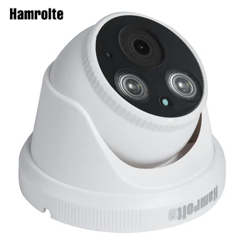 Hamrolte ONVIF IP Kamera 5MP 3MP 2MP Indoor Dome Nightvision Stebėjimo, IP Kameros Vidaus Garso Xmeye Galėtų Judesio Aptikimo