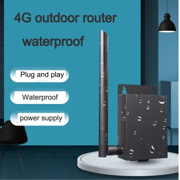Lauko vandeniui Wifi Router 300Mbps Galingas Bevielį LTE CAT4 Maršrutizatoriai Ilgai Range Extender 2.4 Ghz Wifi Aprėpties vaizdo Kamera
