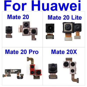 Reguliuojamo Galinio vaizdo Kamera Už Huawei Mate 20 20Lite 20Pro 20X EVR-29 AL00 Atgal, Didelį Fotoaparatą, Selfie Susiduria Mažos vaizdo Kameros Juostelės Remontas Dalis