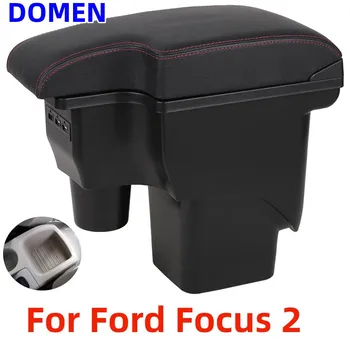 Automobilių Porankiu talpinimo Atveju Porankis Supportor Pad Mat USB Įkroviklius Vidaus Dalys, Automobilių Reikmenys Ford Focus MK2 2