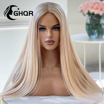 Platinum Blonde Nėrinių Priekinės Perukas Žmogaus Plaukai Visiškai nėrinių 13x6 Tiesiai Brazilijos HD Skaidrus Nėriniai Perukai Moterims, Nemokamas Pristatymas