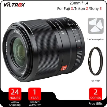 Viltrox 23 mm f1.4 APS-C Automatinį Fokusavimą Didelės Diafragmos Portretų Fotoaparato Objektyvas Sony E Fuji Fujifilm X 