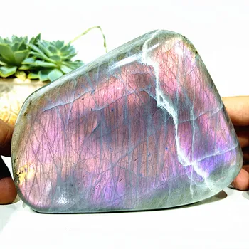 5A+ decoración Gamtinių akmenų, violetinė labradoras kristalai kambarį apdailos violetinis akmuo raganavimas 