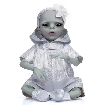 Kolekcionavimas Kūdikių Realus Svetimų Lėlės Viso Kūno Silikono Vinilo Lėlės Ultra-Realistiškus Baby Doll Poseable Kūdikių Lėlės Žaislas 14 Colių