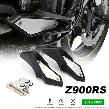 Naujas Z 900 RS Variklio Apsaugų Pusėje Slankmačiai Rėmo Slankiklį Crash Pad ABS + CNC Už Kawasaki Z900RS 2018 2019 2020 2021 2022 Crash Pad