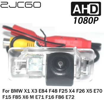 ZJCGO Automobilio Galinio vaizdo Atvirkštinio Atsarginės automobilių Stovėjimo aikštelė HAINAUT 1080P vaizdo Kamera, skirta BMW X1 X3 E84 F48 F25 X4 F26 X5 E70 