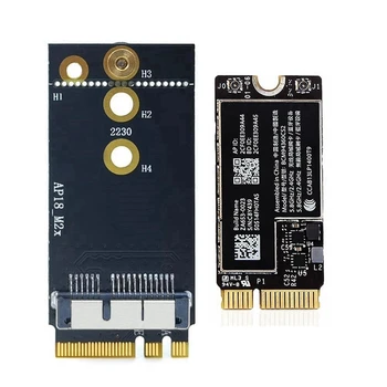 BCM94360CS2 NGFF M. 2 Key/E Adapter Kortele, WIFI, BT 4.0 802.11 Ac Kortelę 11Inch A1465 13Inch A1466