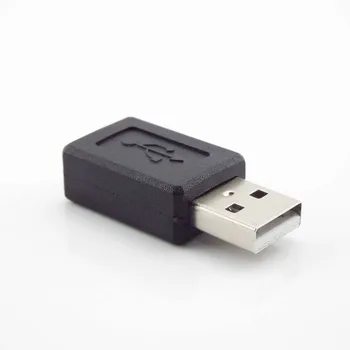 Mini USB B 5 Smeigtukai Moterų Jack USB-A 2.0 Male Jungtis Adapteris M/F ilgesnį Kabelį