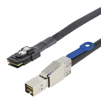 MINI HD MINI 36PIN Adapterio Kabelį SFF-8644 į SFF-8087 Serverio Standųjį Diską Kabelis 12Gbps 3.33 TF/1M