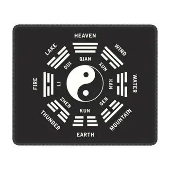 Chi, Yin Yang Simbolis Pelės Mygtukai Užsakymą Non-Slip Gumos Pagrindo Žaidėjus Kilimėlis Priedai Kinų Kovos Menų Office DeskMat