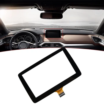 1x 7inch Touch Screen Stiklas Mazda 3. 2014 M. 2015 m. 2016 Informacijos Ekranas BHP1611J0D Touch Panel Tik (ne LCD Ekranas) Gabaritai