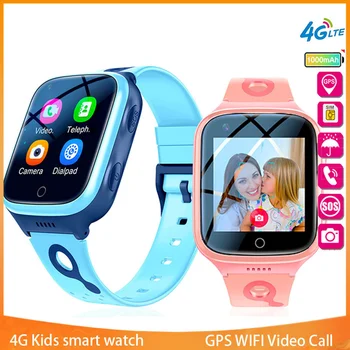 Xiaomi Mijia 4G Dzieci Inteligentny Zegarek Z Kamerą SOS GPS WIFI Stebėti Połączeń Wideo Dzieci Tętno Smartwatch Tracker Originali