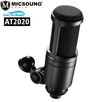 AT2020 Kondensatoriaus Mikrofonas su Plataus Dinaminio Diapazono, profesionalioje Studijoje Įrašyti