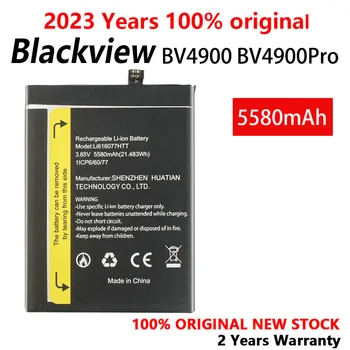 100% Originalus 5580mAh BV 4900 bateriją Už Blackview LI616077HTT Bv4900 PRO Aukštos Kokybės Baterijų+Sekimo Numerį