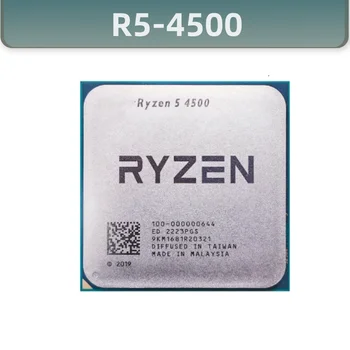 Ryzen 5 4500 CPU Procesorius R5 4500 3.6 GHz, 6-Core 12-Sriegis 100-000000644 65W Lizdas AM4