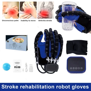Reabilitacijos Robotas Pirštinės Insulto Vertus Reabilatator Ir Utilizavimo Įranga, Fizioterapija Už Hempiplegia Piršto Mokymo