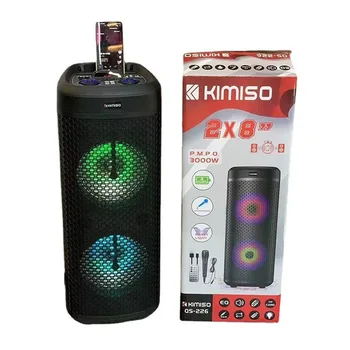 3000W Piko Didelės Galios Šeimai Šalis, Karaoke, Garso, Heavy Bass Lauko Nešiojamą Bevielį Bluetooth Garsiakalbiai Su Mic LED Šviesos Cool