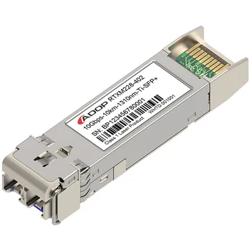 ADOP for Cisco SFP-10G-LR Suderinama 10GBASE-LR SFP+ 1310nm 10km DOM LC Duplex SMF Optinių signalų siuntimo ir priėmimo Modulis