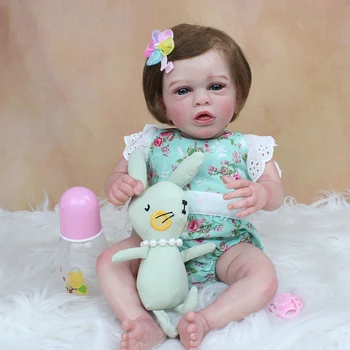 Žaislas Atgimsta Lėlės bonecas infantil meninas atgimsta bebé bebe silicona cuerpo ia 100℅ nekilnojamojo Nemokamas Pristatymas кукла реборн