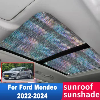 2x Automobilio Stoglangį skėtį nuo saulės už Ford Mondeo MK5 5 2024 m. 2022 m. 2023 Auto Priedai, Stogo Saulės Šilumos Izoliacija Anti-UV priekinis Stiklas