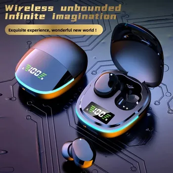 TWS Fone Bluetooth Ausines su Mic LED Ekranas, Ausinių, Už Motorola Moto OnePlus Vienas Pro laisvų Rankų įranga Triukšmas Atšaukimas Ausinės