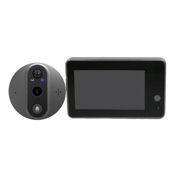 Belaidžio Vaizdo Doorbell Kamera 4.3