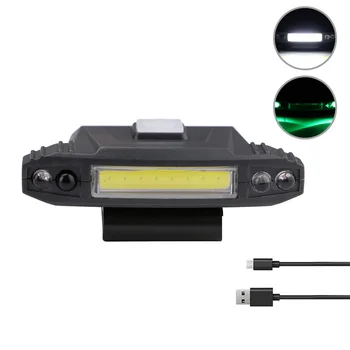 USB Įkrovimo Galingas Mini COB LED Šviesų Žibintai Judesio jutiklis Žibintas Fakelas žibinto šviesa Lauke, išvykos Pėsčiomis, Žvejyba