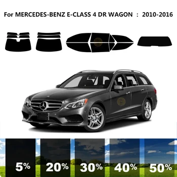 Pjaustytuose nanoceramics automobilių UV Lango Atspalvis, Rinkinys, Automobilių Langų Plėvelės MERCEDES-BENZ E-KLASĖ S212 4 DR SEDANAS 2010-2016