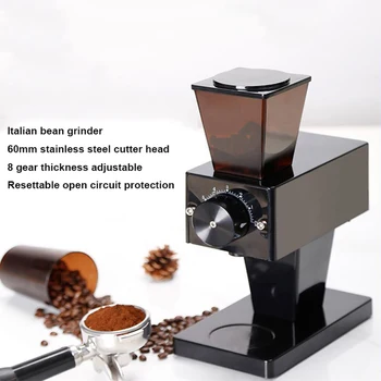 Elektros Kavos Šlifavimo Staklės CNC Plieno Šlifavimo Pagrindinės Buitinių Kavos Pupelių Malūnėlis Espresso