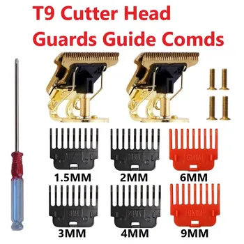 Profesionalūs Elektriniai Plaukų Clipper Ašmenys Plaukų Žirklės Metalo Pakeitimo Cutter Galvos Priemonė T9 Priedų