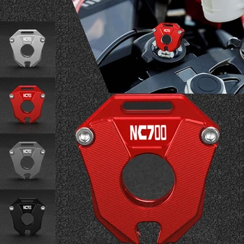 Motociklo CNC Alumiunm Priedai Klavišą Padengti Keychain paketų prižiūrėtojų raktinę Shell Atveju Apsaugos HONDA NC700 NC750X NC700X NC700 X 700X