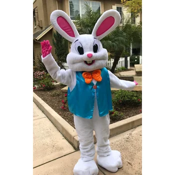 Velykų Triušis Bunny Triušiai Talismanas Kostiumas Suaugusiųjų Dydis Fancy Dress Helovinas