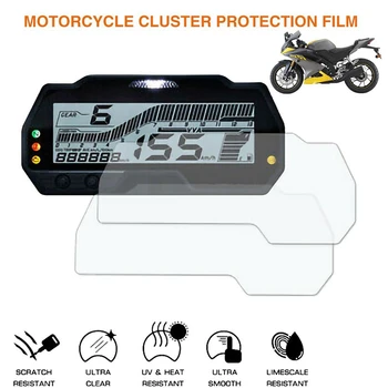 2 Nustatyti Motociklo Priemonės apsauginės Plėvelės Metras Screen Protector Filmas Yamaha R15 V3 2017-2020 MT-15 2018-2020