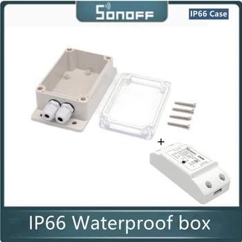 Sonoff IP66 atsparus Vandeniui Paskirstymo Dėžutę, Vandeniui Atveju, atsparus Vandeniui Apvalkalas Kostiumas Pagrindinis/Dual/Pow/RF/TH16 Smart WIFI Jungikliai