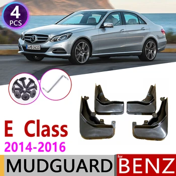 Mudflap Mercedes Benz E Klasės Sporto W212 Sedanas 2014~2016 Sparnas sparnų Splash Atvartu Purvasargių Priedai E250 E300 E350