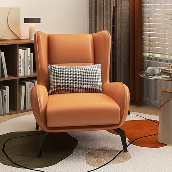 Moderni Sofa Kambarį Kėdės Lounge Recliner Dizaineris Kambarį Kėdės, Sulankstomas Odos Silla Escritorio Namų Baldai