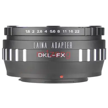 adapterio žiedas Voigtlander Regina Deckel DKL objektyvo Fujifilm fuji fx XE1/2/3/4 xt1/2/3/4/5 XH1 xt10/20/30 xt100 xpro3 fotoaparatas