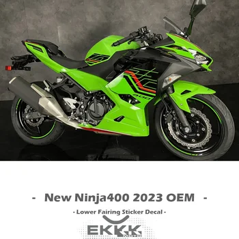 Už Kawasaki Ninja400 Nauja Versija OEM 2023 Motociklo Lauktuvės Lipdukas Lipdukas EX400 Originalus Gamyklos Replika Lipdukas, Decal Logotipas