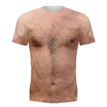 2023 Naujas Mados Cool 3D Print T-shirt Vasaros Mados Hip-hop 3DT Marškinėliai vyriški ir moteriški Marškinėliai Juokinga Spausdinti Krūtinės Plaukų Raumenų