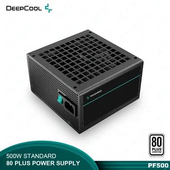 DeepCool 500W Maitinimo 80PLUS 230V ES Sertifikuotos Kompiuterio Maitinimo Bloko 85% Elektros vartojimo Efektyvumo PSU Kompiuterių Komponentai PF500