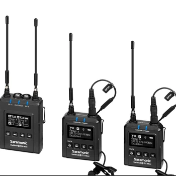 Saramonic UwMic9S Kit2 Mini UHF Bevielio Mikrofono Sistema DSLR