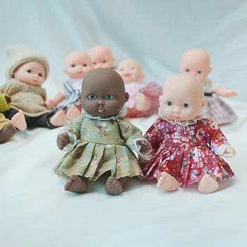 1Set Reborn Lėles 12CM Palmių Lėlės Pižama Suknelė Modeliavimas Kūdikis Reborn Apsirengti, Kūdikių Lėlės, Žaislai Mergaitėms, Vaikams