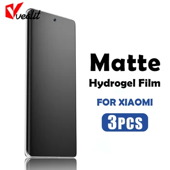 1-3Pcs Froste Matinis Hidrogelio Filmas Xiaomi mi 13 12S 12X 11 10 Ultra Poco X5 X4 X3 F4 GT Black Shark 5 4 Pro 
