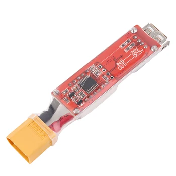 2S-6S Lipo Ličio Baterijos T Kištuką į USB Įkroviklis Keitiklis su Įtampa vaizdo Adapteriu Valdybos Apsaugoti Telefono Funkcijos