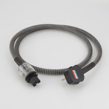 Audiocrast P110 Sidabro padengtą Maitinimo kabelis Jk Maitinimo laidu su 15A IEC HI End HIFI jk Maitinimo laidu