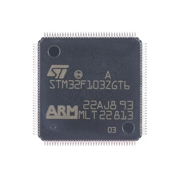 10vnt/Daug STM32F103ZGT6 LQFP-144 ARM Mikrovaldiklių - MCU ARM Cortex M3 32-Bitų 1Mbyte Flash 72 MHz