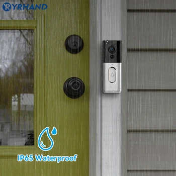 Tuya Vaizdo Doorbell WiFi Lauko Durys Bell Vandeniui IP66 Baterija Domofonas Smart Home 