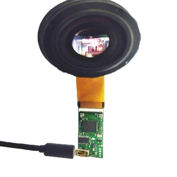 0.38 colių 1280(RGB)X720 FLCOS Micro Ekrano Modulis su H DMI/CVBS valdiklio plokštės ir optinis objektyvas