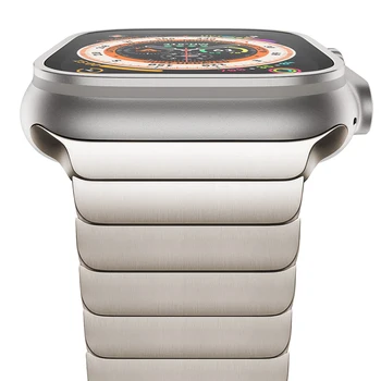 Nerūdijančio Plieno dirželis Apple Watch Band ultra 49mm 44mm 41mm 45mm 40mm 42mm 38mm Drugelis nuorodą Apyrankę iwatch 8 7 4 5 6 se